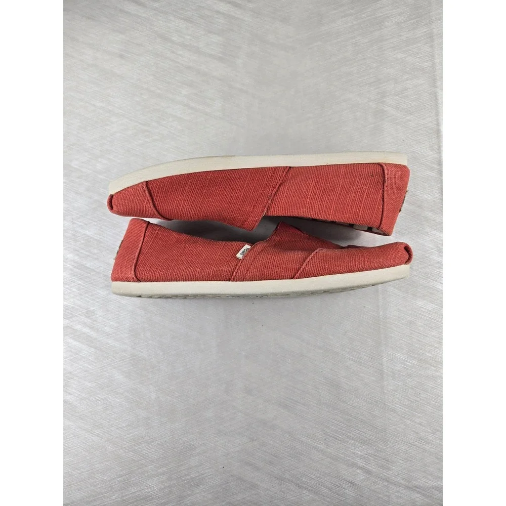 TOMS Alpargata Heritage Canvas Burnt Orange Slip On Shoes Womens 9‎ 10016520